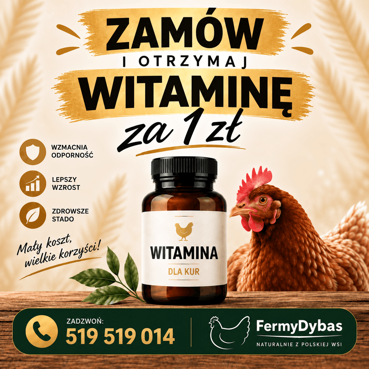 promocja witamina 1 zł
