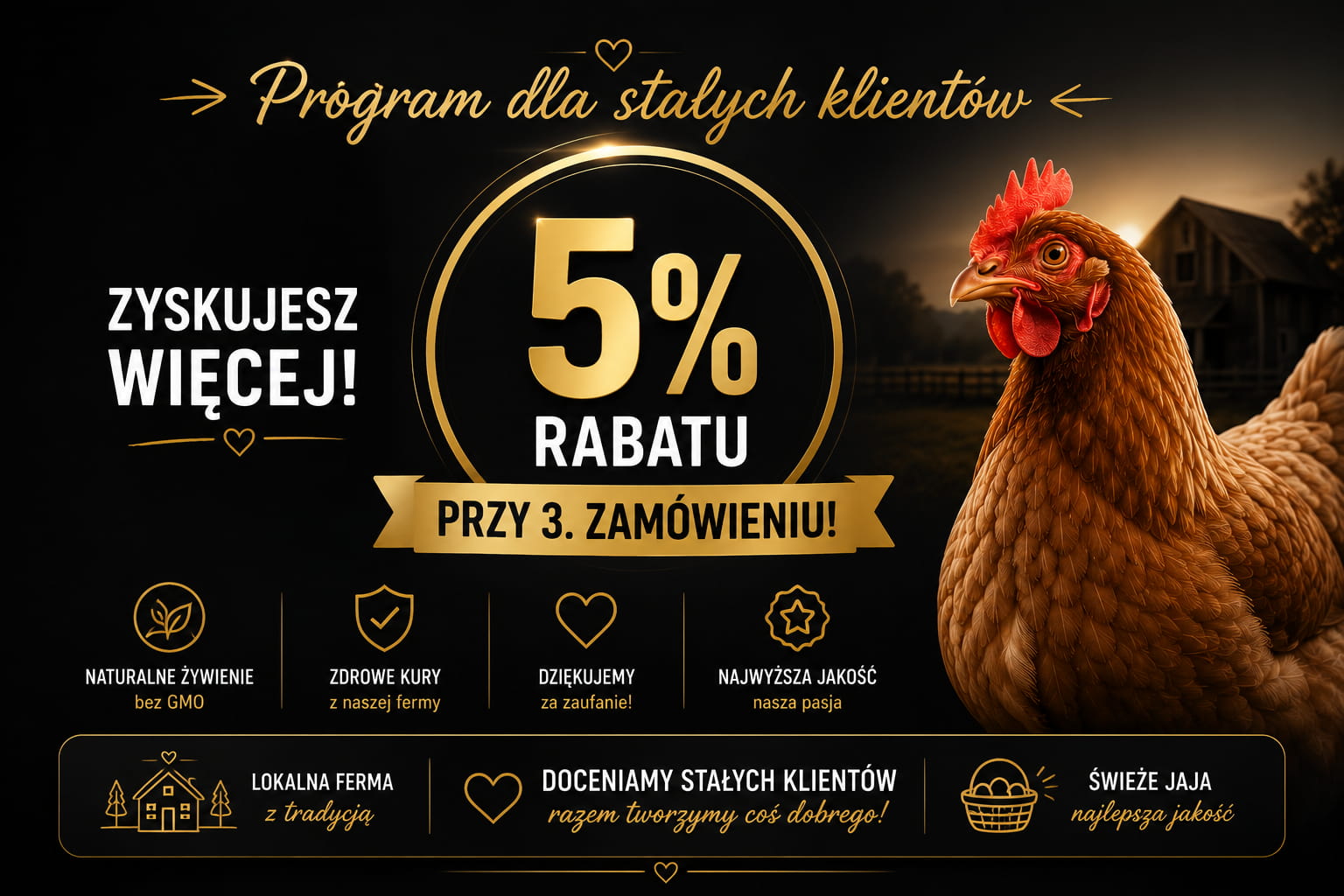 promocje 5% rabatu fermydybas